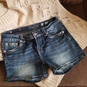 Women's Miss Me Denim BLING Shorts